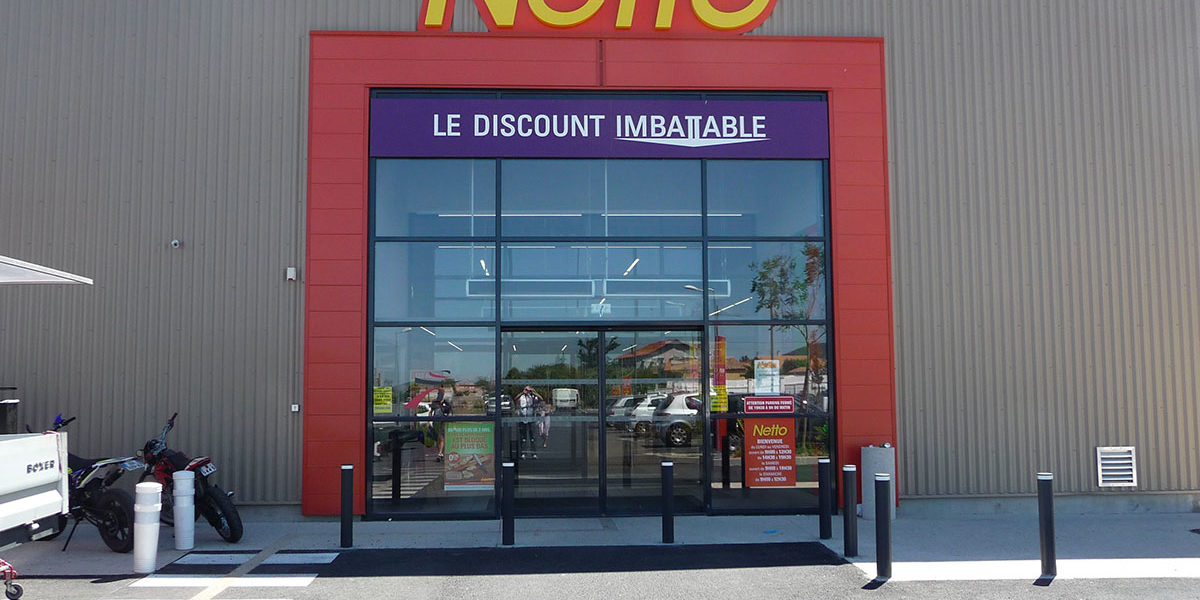 Agencement magasin | Netto | Frontignan (24) | SMOB