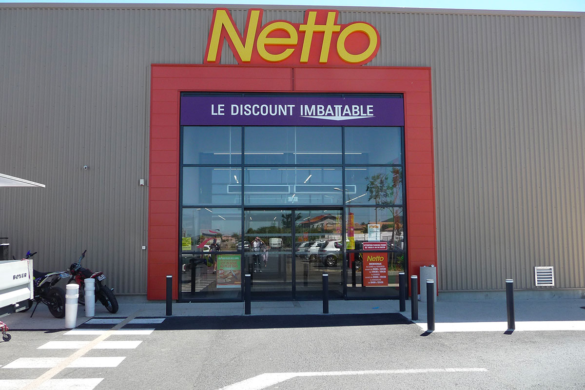 Agencement magasin | Netto | Frontignan (24) | SMOB