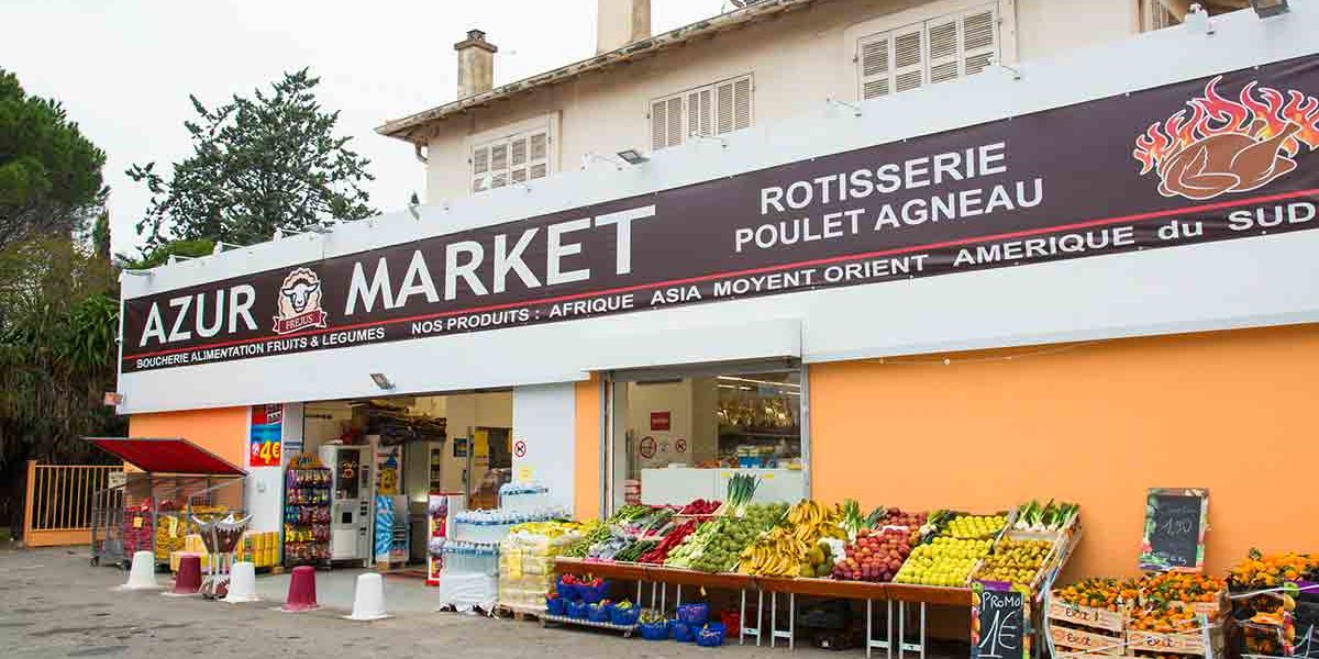 Agencement magasin | Azur Market | Fréjus (83)