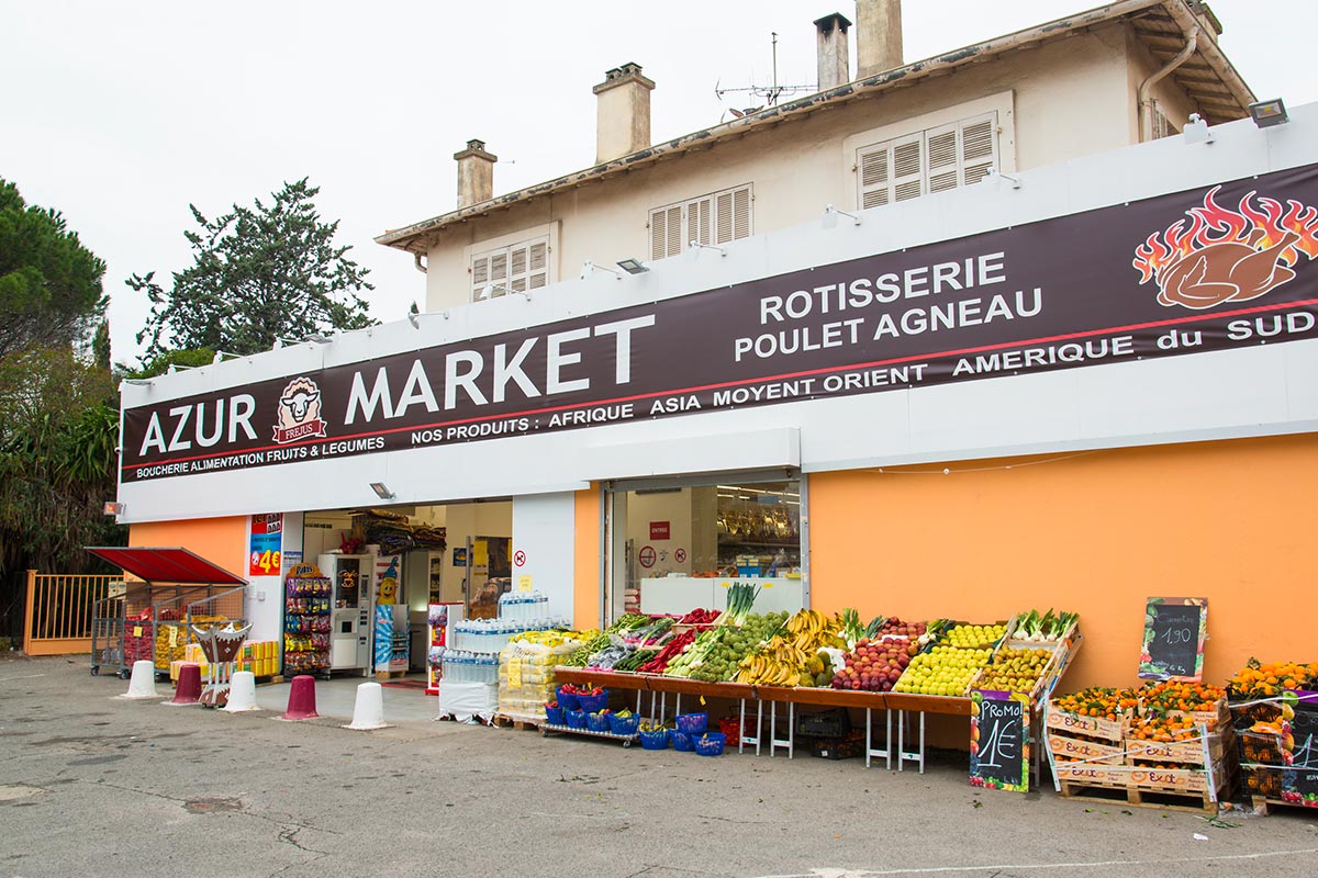 Agencement magasin | Azur Market | Fréjus (83)