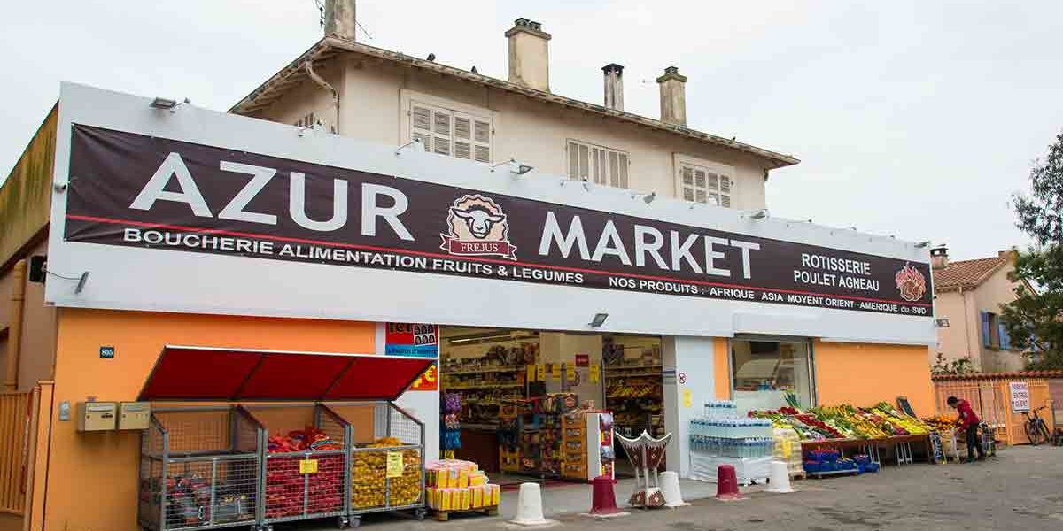 Agencement magasin | Azur Market | Fréjus (83)