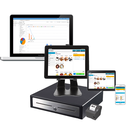 Caisse enregistreuse - terminal point de vente