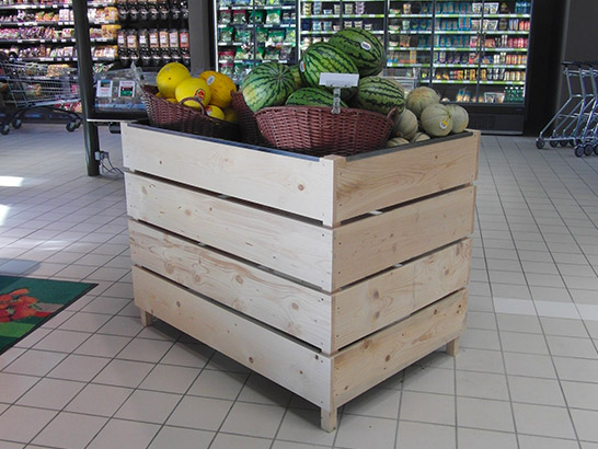 Meubles fruits & légumes magasin supermarché