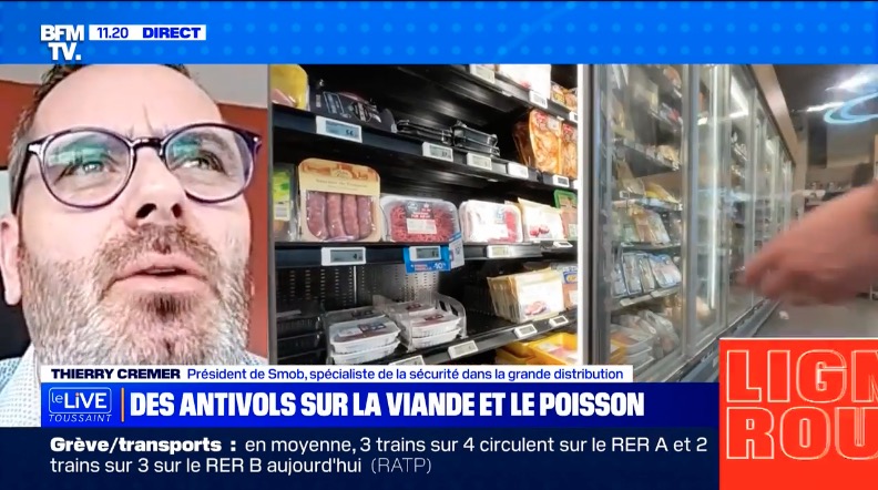 Inflation : les demandes d'antivols en supermarchés ont explosé