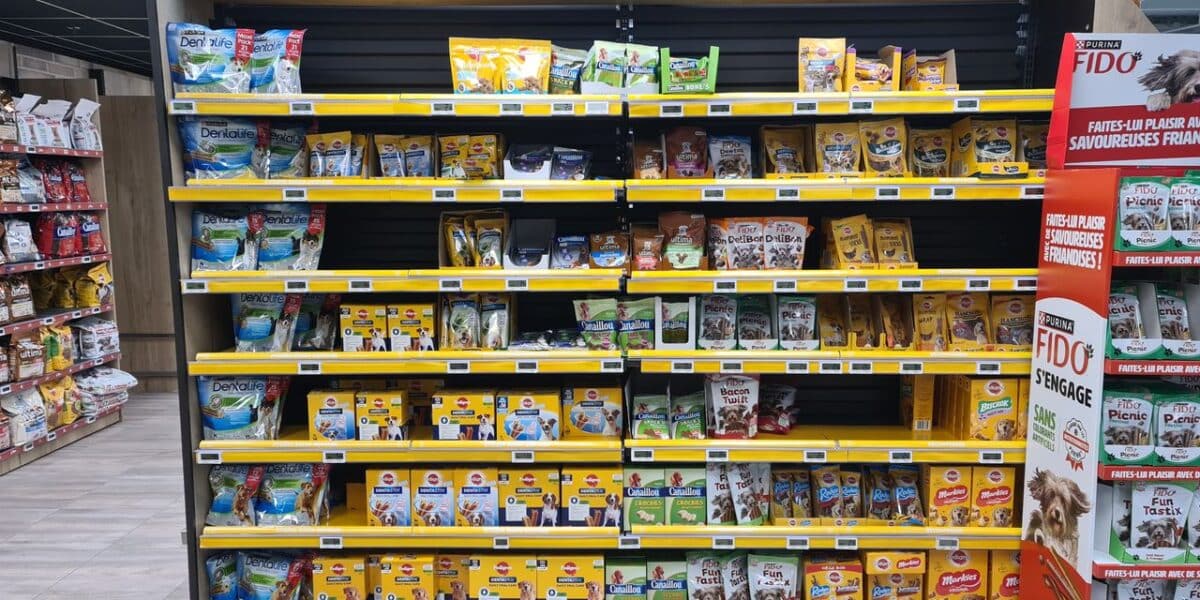 Agencement magasin : Animalerie Intermarché | Frontignan (34)