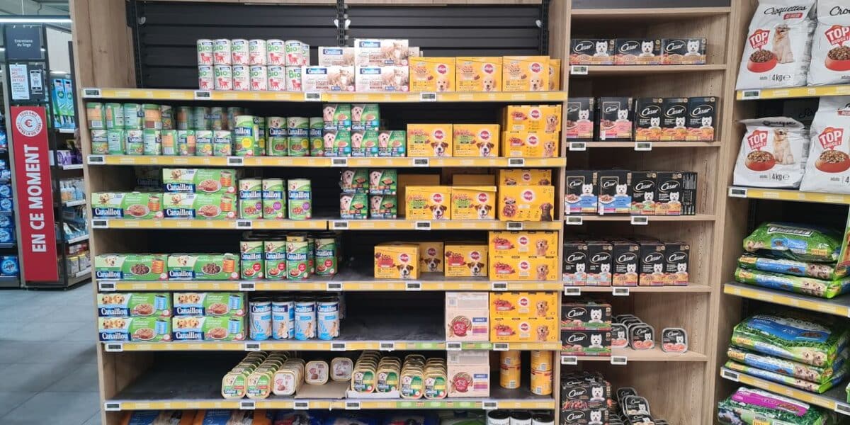 Agencement magasin : Animalerie Intermarché | Frontignan (34)