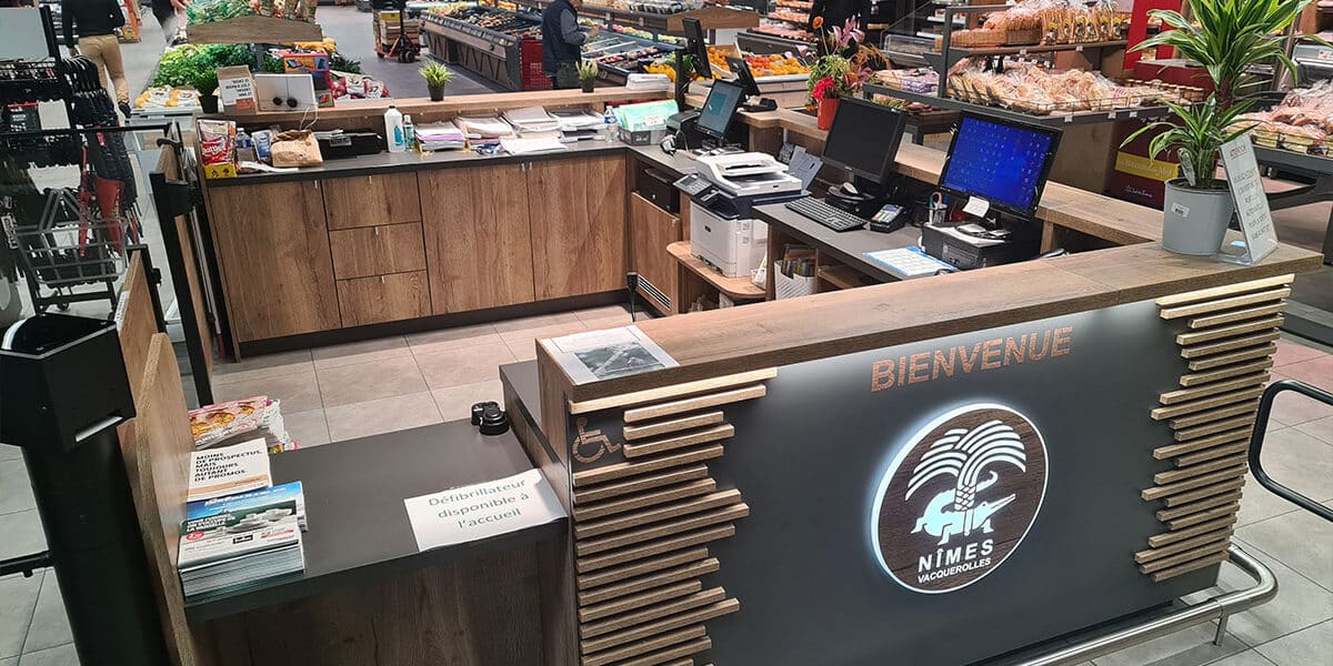 Agencement & Sécurité magasin : Intermarché | Nîmes (30)