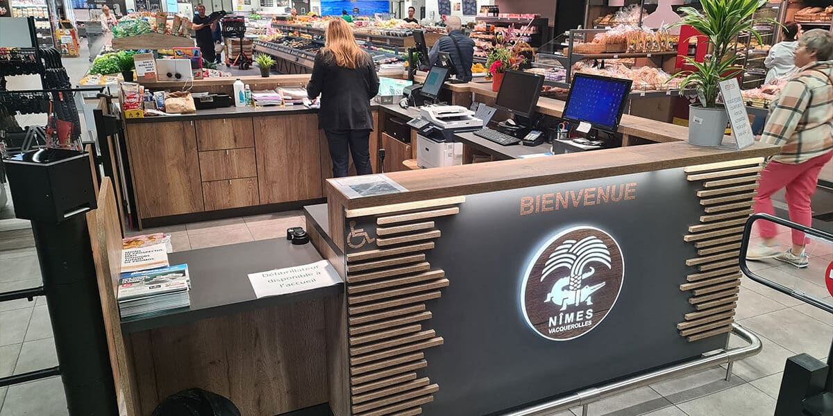 Agencement & Sécurité magasin : Intermarché | Nîmes (30)